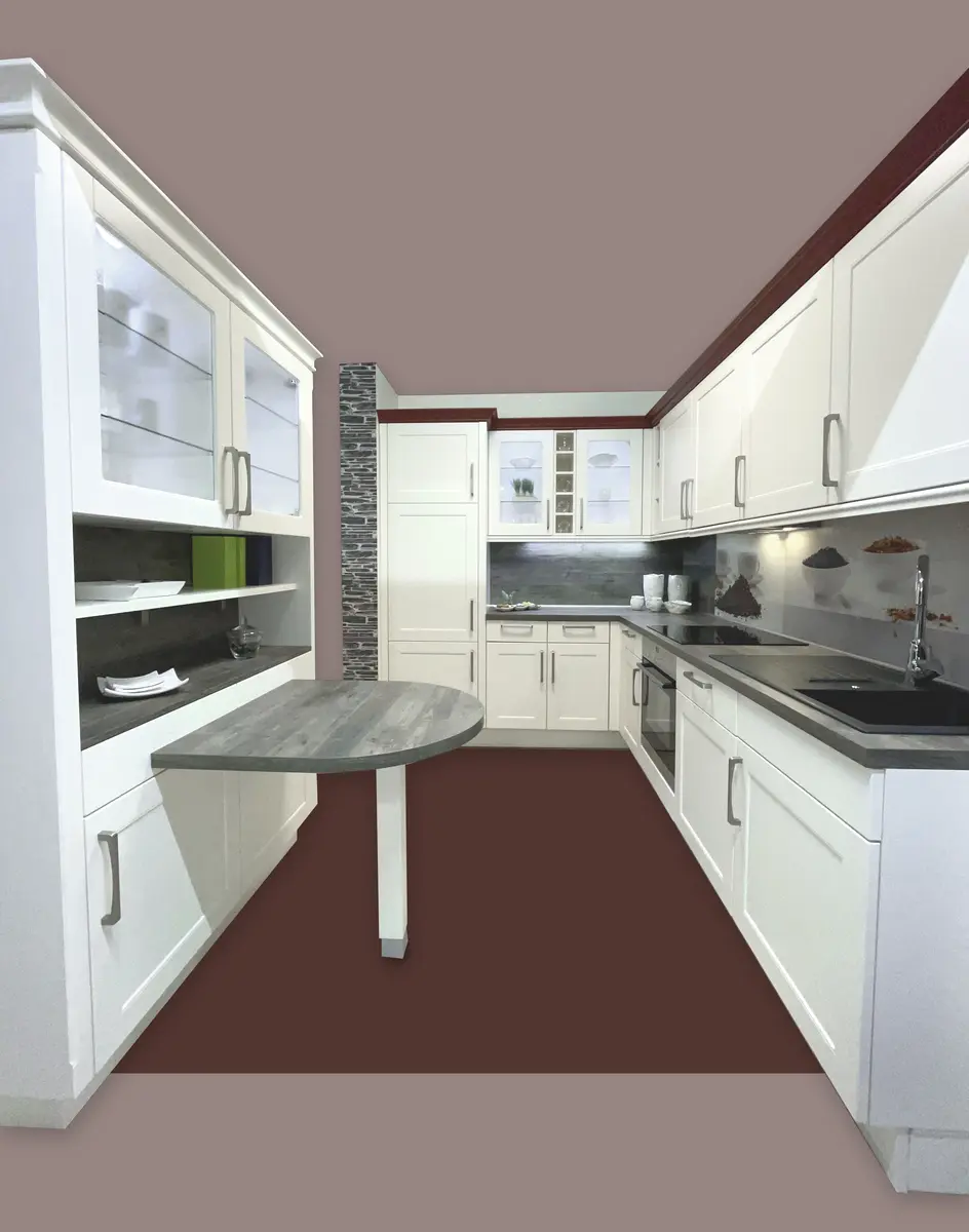 Küche Landhaus, 228cm x 245 cm